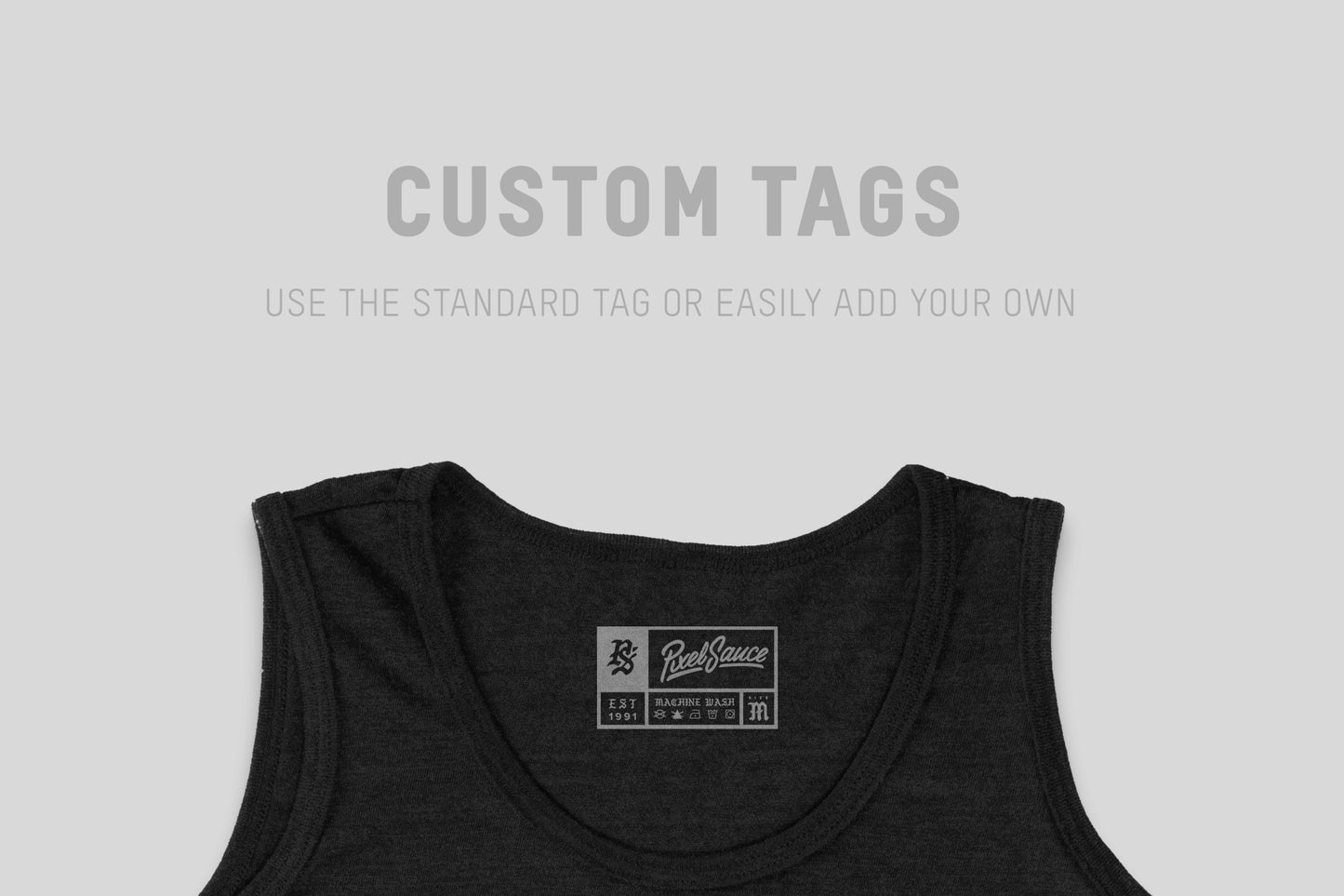 Los Angeles Apparel TR2008 Youth Tri-Blend Tank Mockups