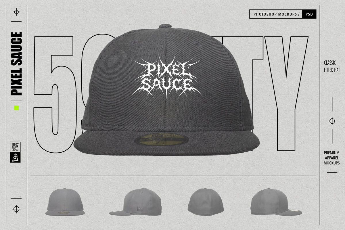 New Era 59Fifty Classic Fitted Hat mockup image 1