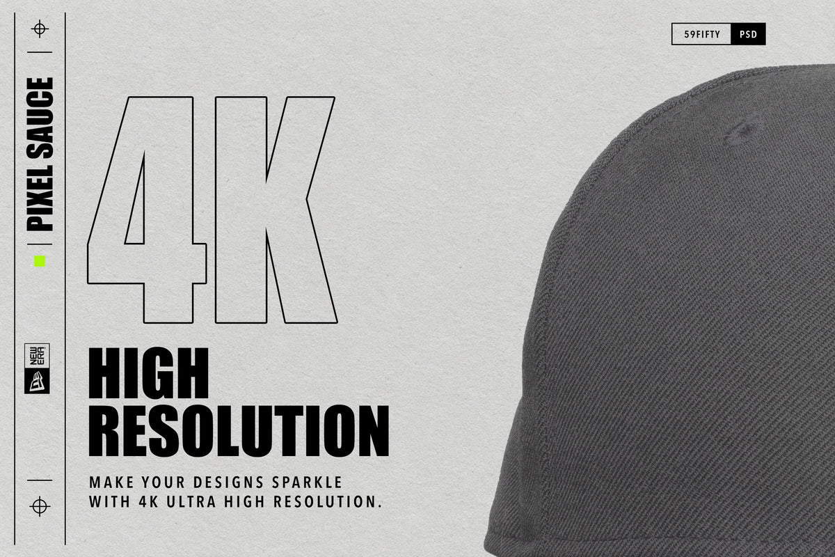 New Era 59Fifty Classic Fitted Hat mockup image 3