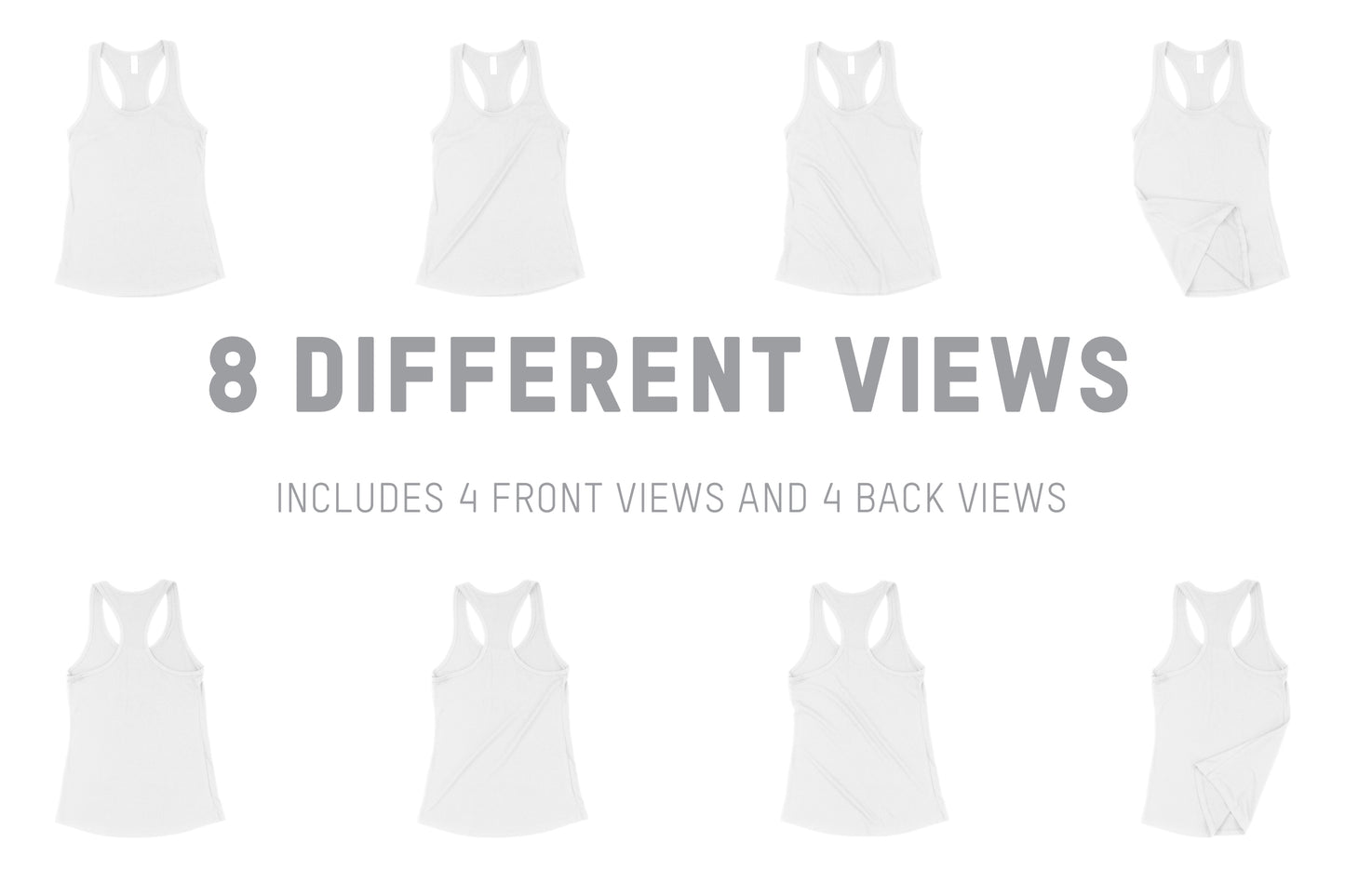 Next Level 1533 Racerback Tank  Mockups