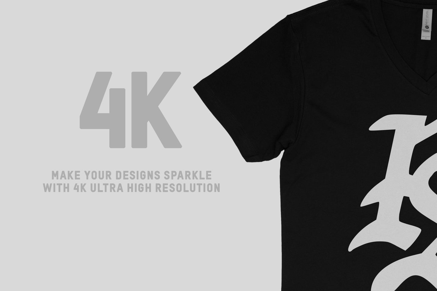 Next Level 3200 Short Sleeve V-Neck T-Shirt Mockups