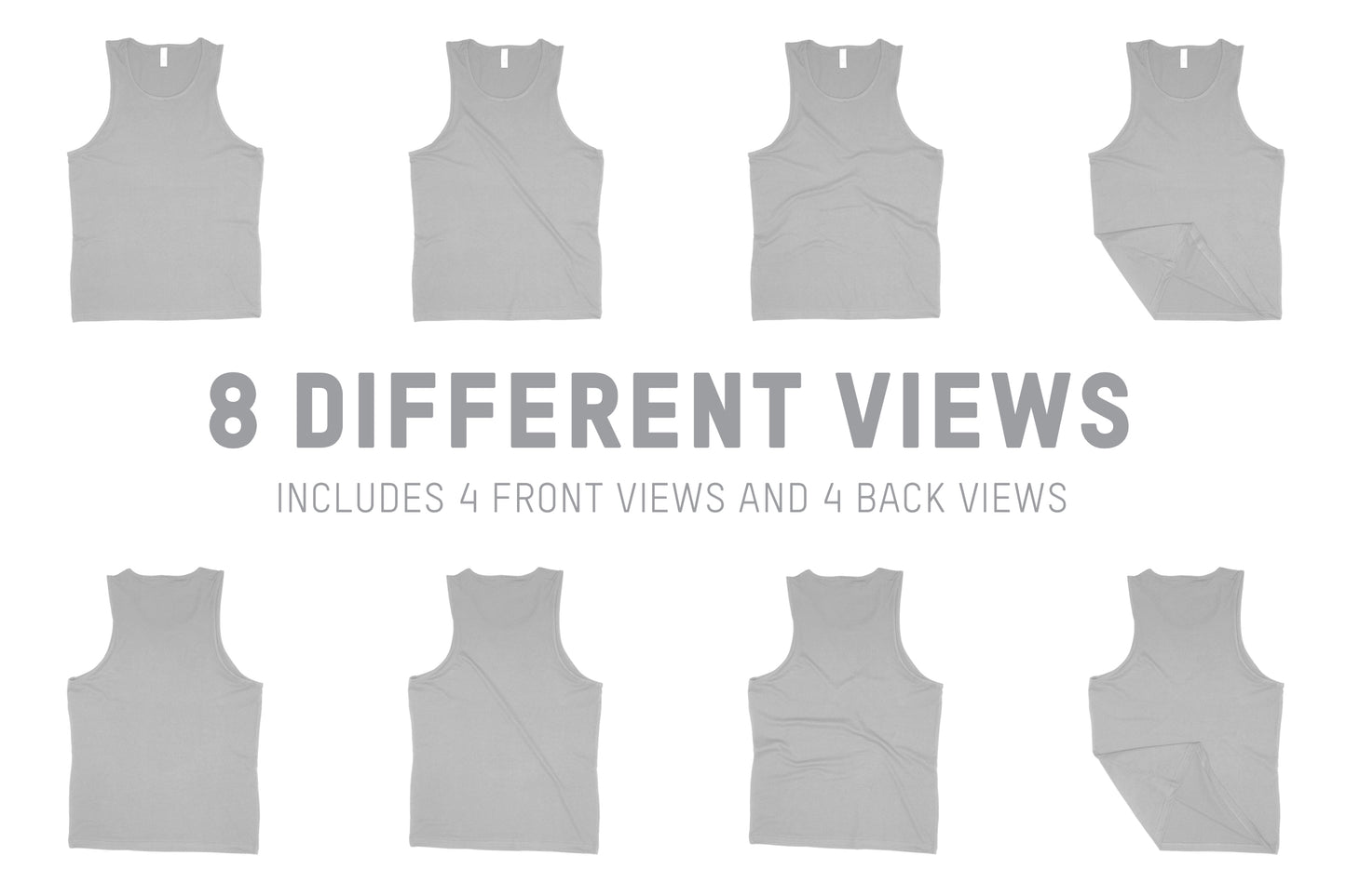 Next Level 3633 Jersey Tank Mockups