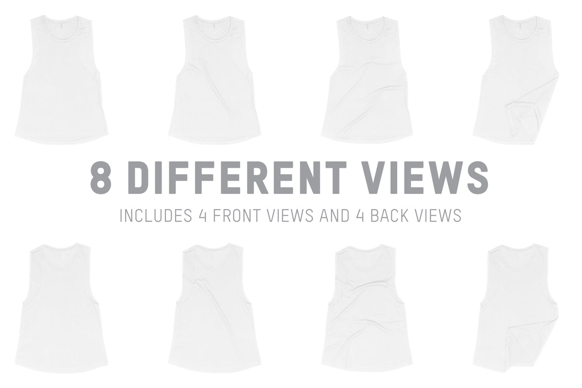 Next Level 5013 Festival Muscle Tank Mockups