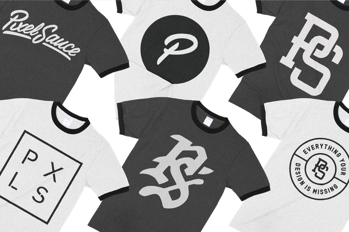 Port & Company PC54R Core Ringer T-Shirt Mockups
