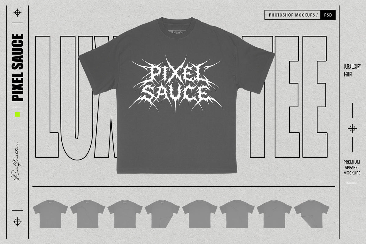 Rue Porter Ultra Luxury Tee mockup image 1