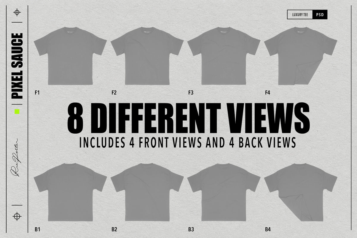 Rue Porter Ultra Luxury Tee mockup image 6