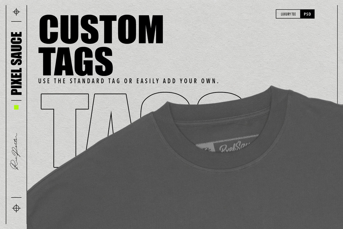 Rue Porter Ultra Luxury Tee mockup image 7