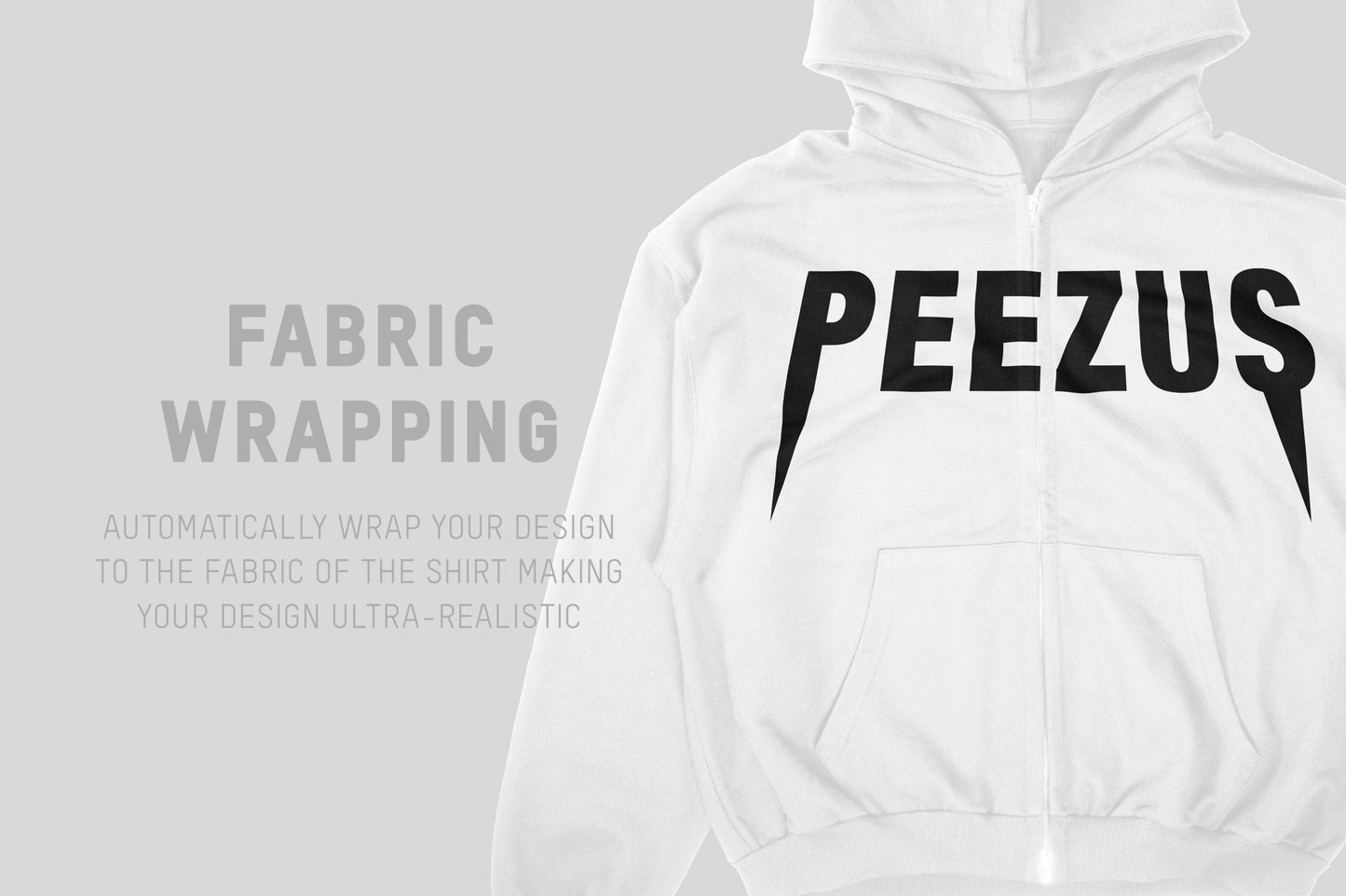 Rue Porter Zip Hoodie Mockups