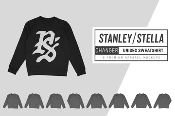 Stanley/Stella Changer Unisex Sweatshirt Mockups