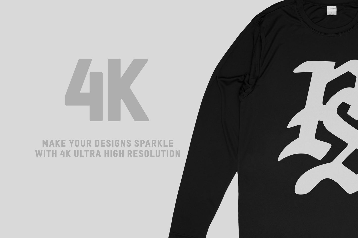 Sport-Tek ST350LS Long Sleeve Competitor T-Shirt Mockups