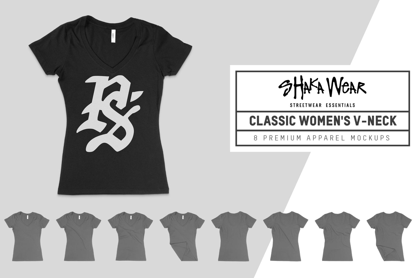 Shaka Wear Classic Women's V-Neck