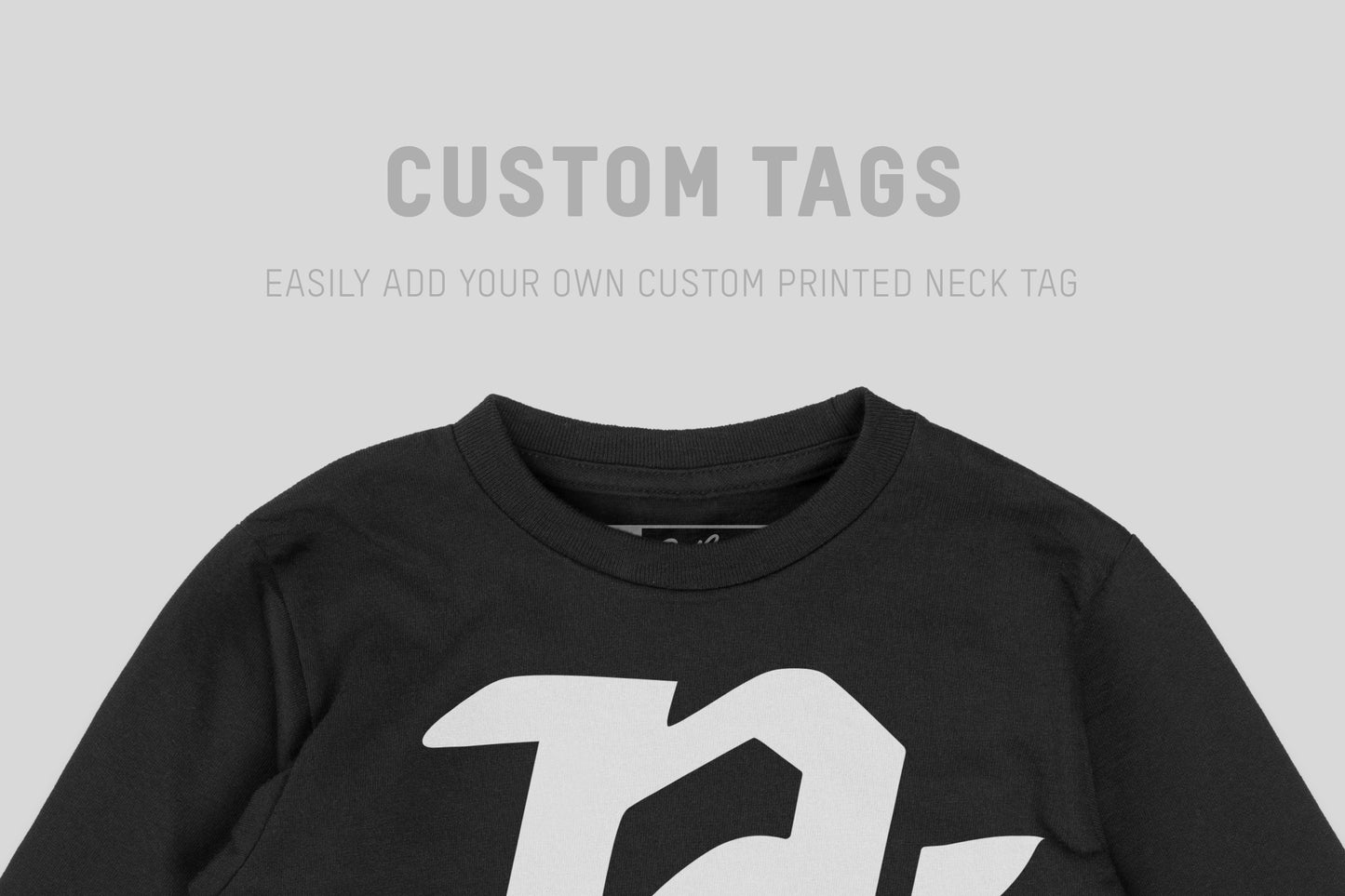 Shaka Wear 6oz Kid's Long Sleeve T-Shirt Mockups