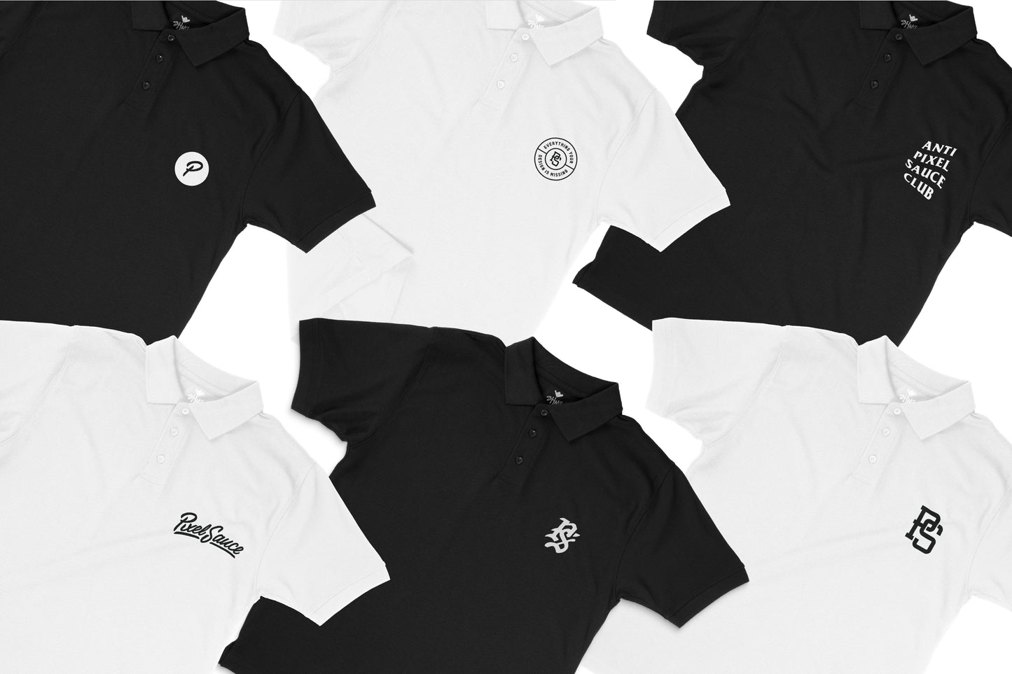 Shaka Wear 6.2oz Polo Shirt Mockups