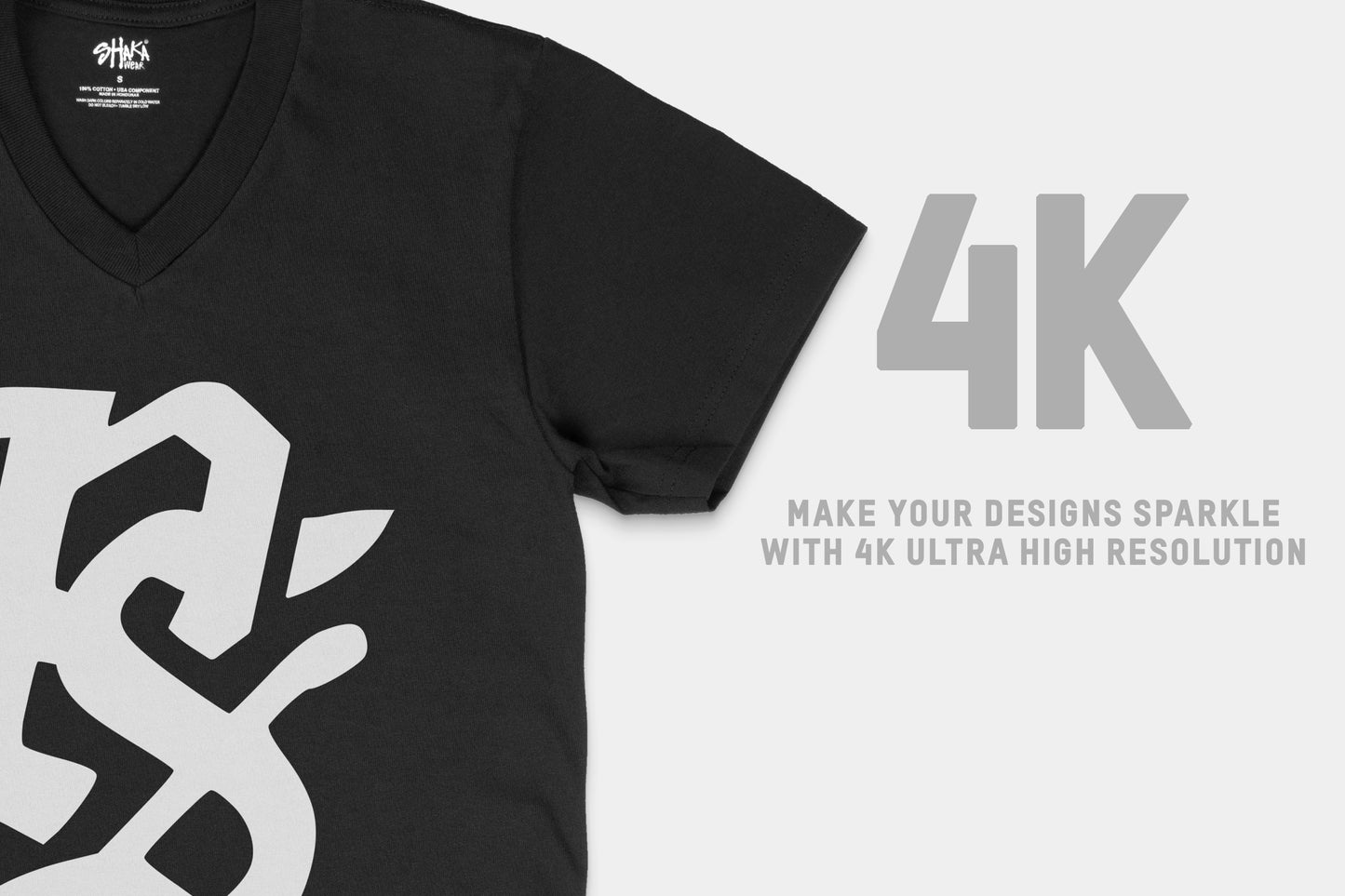 Shaka Wear 6.2oz V-Neck Mockups