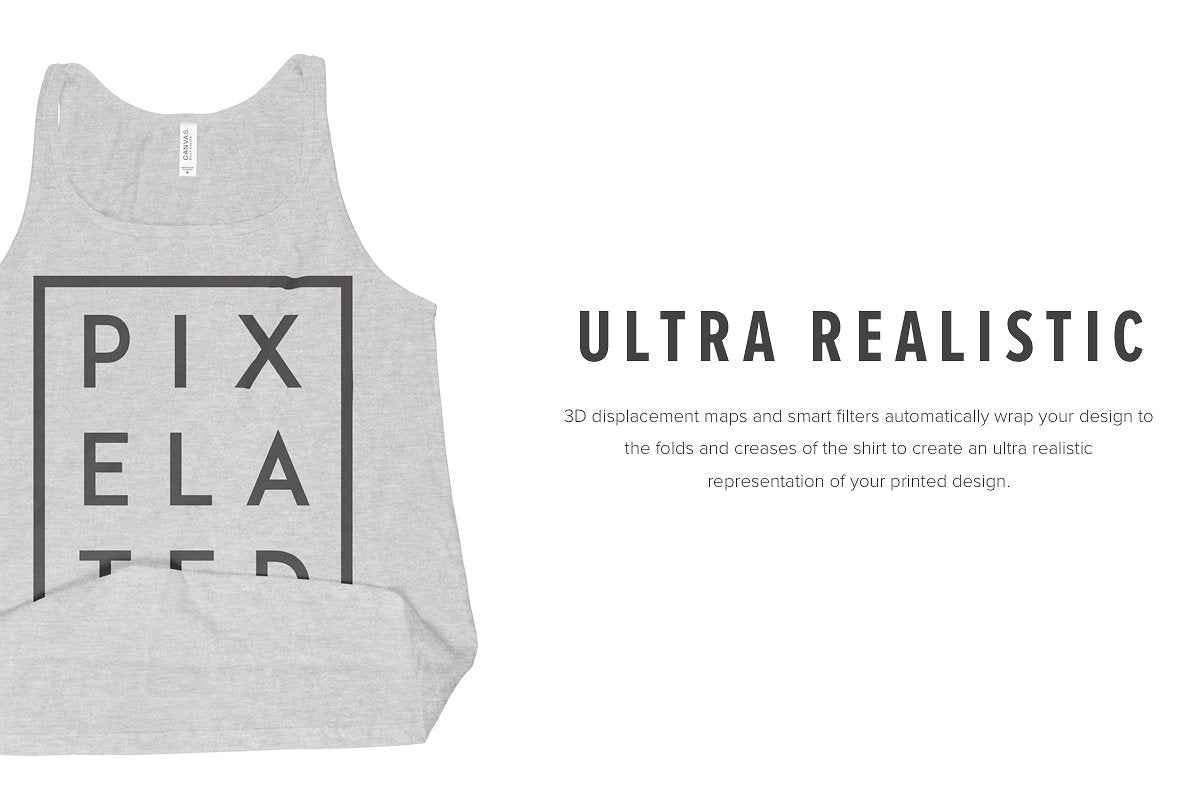 Bella + Canvas 6488 Women's Tank Mockups