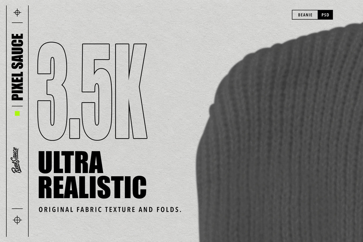 Premium Beanie Mockups
