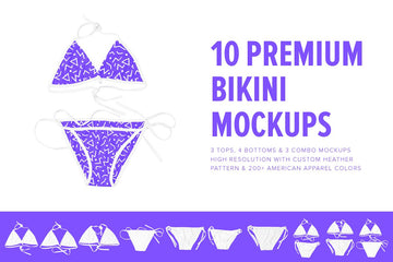 Premium Bikini Mockups