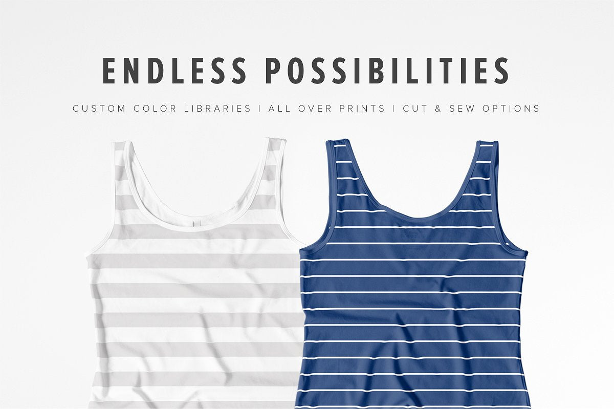 Premium Girl's Tank Top Mockups