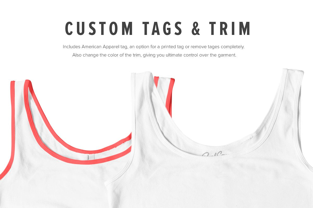 Premium Girl's Tank Top Mockups