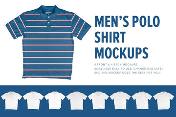 Premium Polo Shirt Mockups