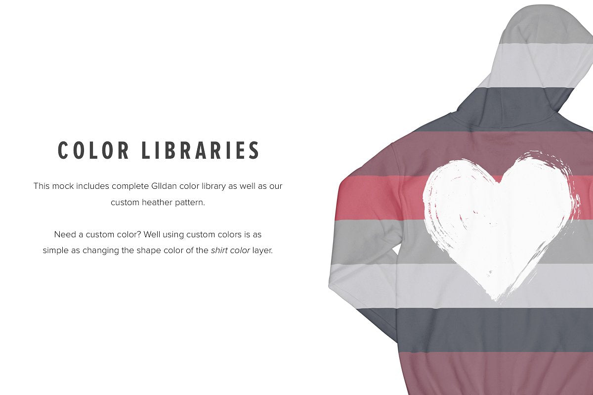 Gildan 18600 Zip Hooded Sweatshirt Mockups