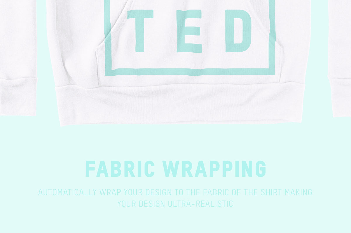 Bella + Canvas 3719 Pullover Hoodie Mockups