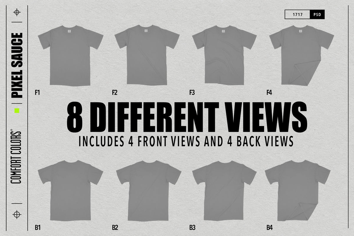 Comfort Colors 1717 Adult T-Shirt mockup image 6