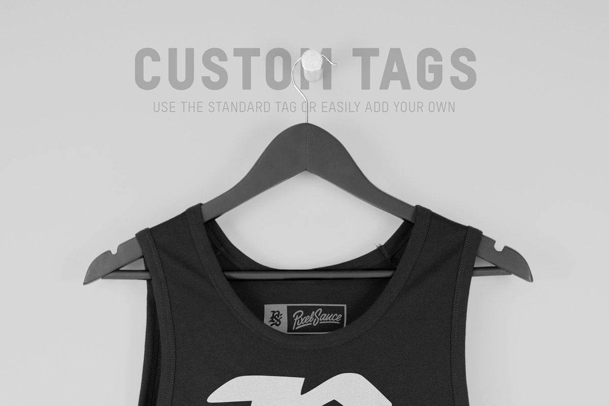 Hanging Men's Tank Top Mockups