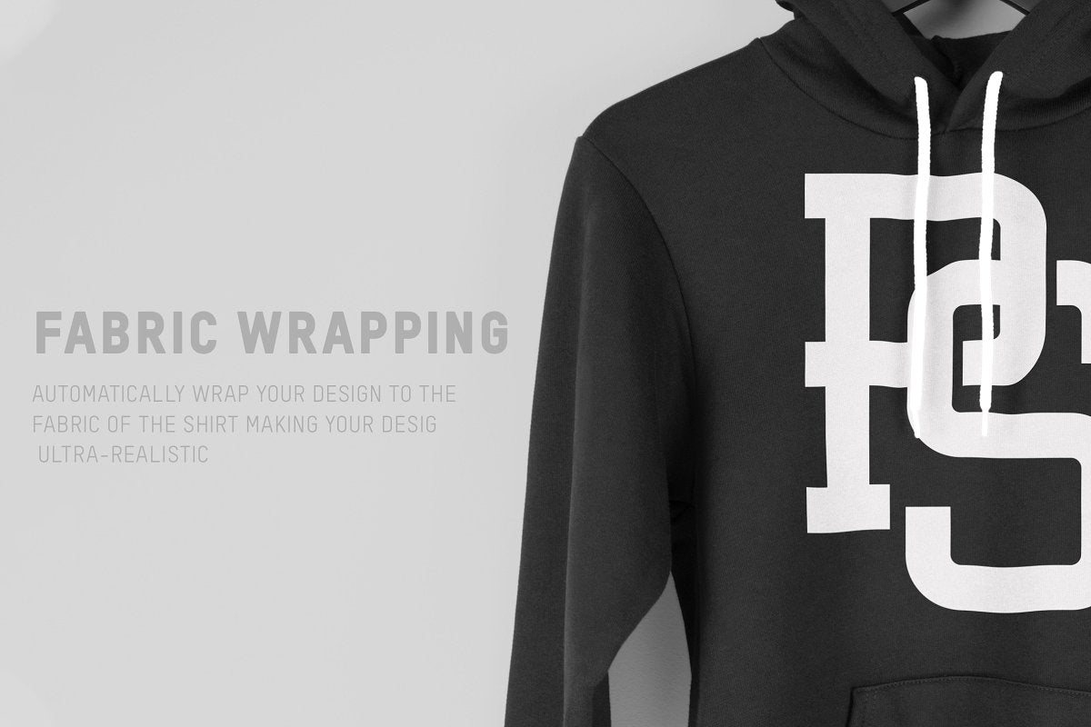 Hanging Pullover Hoodie Mockups