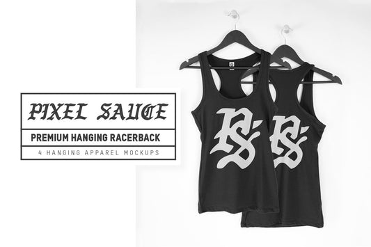 Hanging Racerback Tank Mockups