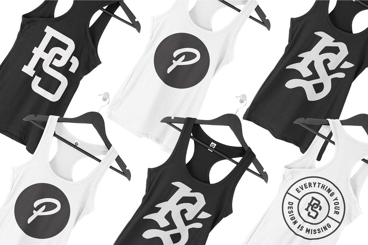 Hanging Racerback Tank Mockups