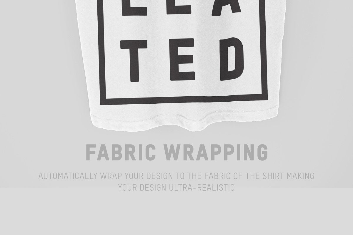 Hanging V-Neck T-Shirt Mockups