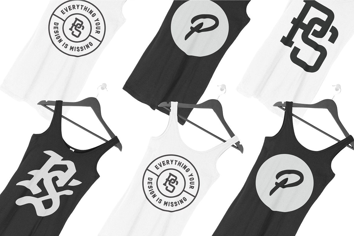 Hanging Women's Tank Mockups