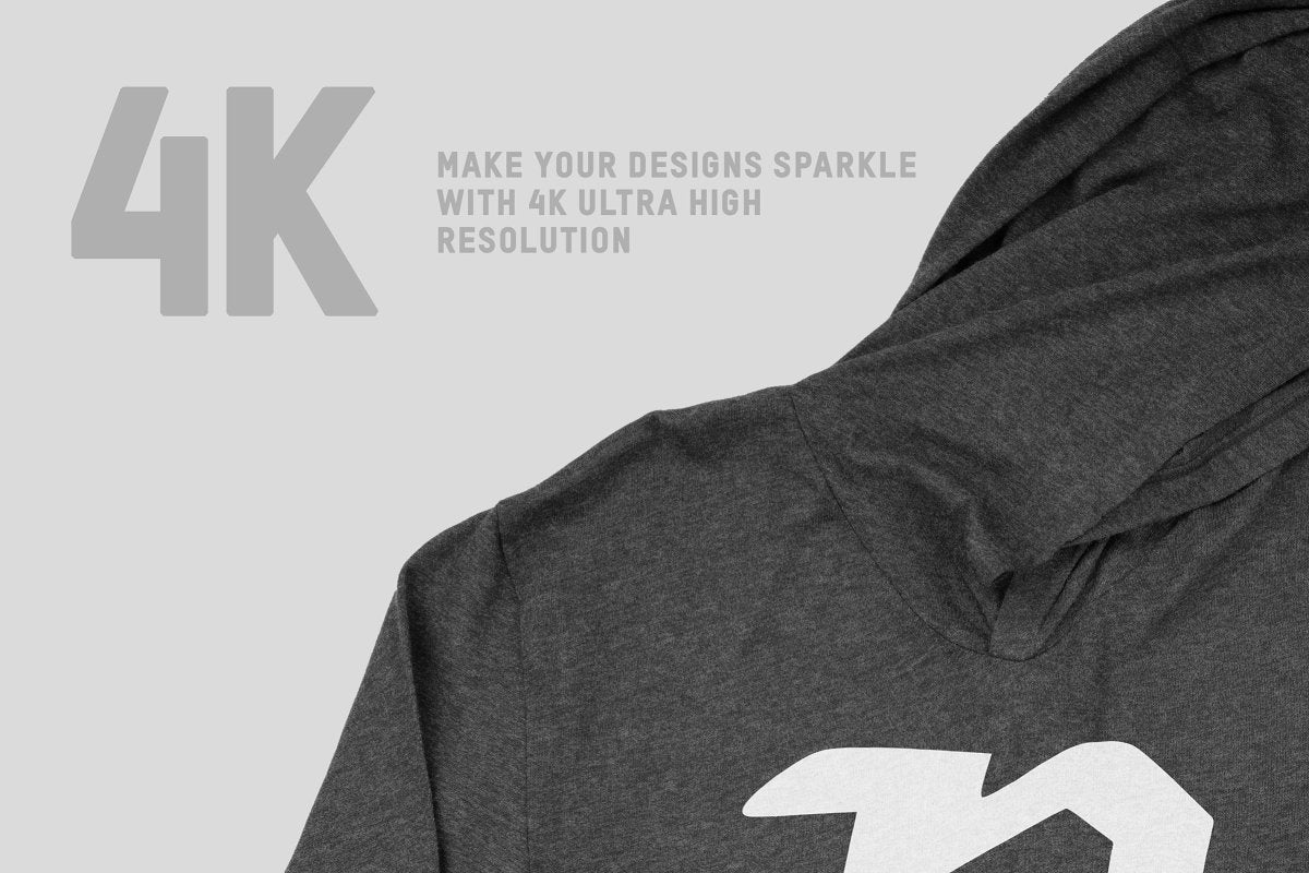 Next Level 6021 Triblend Hooded T-Shirt Mockups