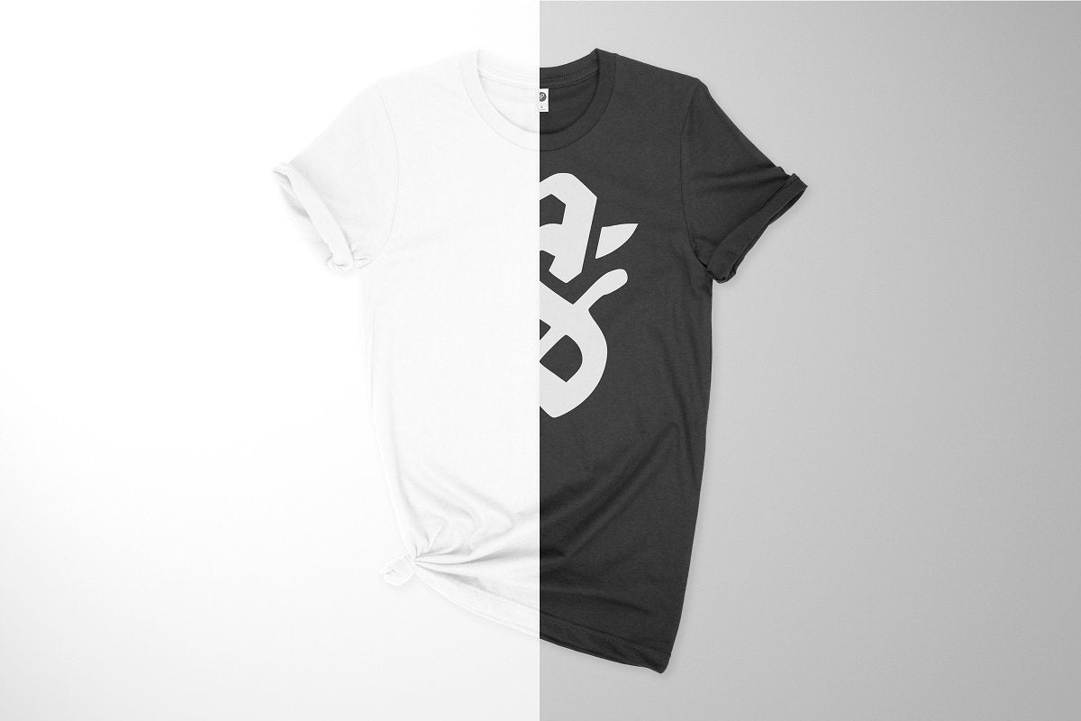 Premium Knotted T-Shirt Mockup