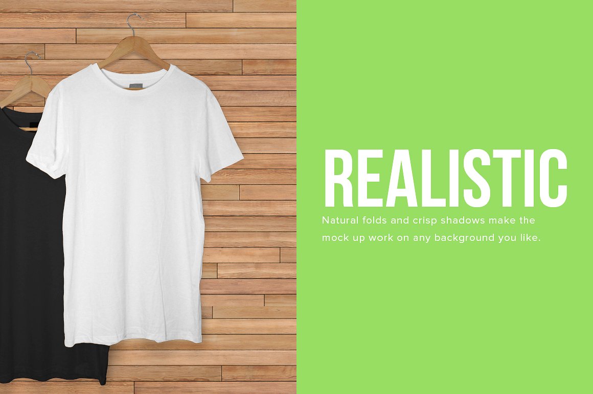 Hanging T-Shirt Mock Up